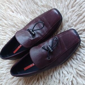 PRADA leather  shoes